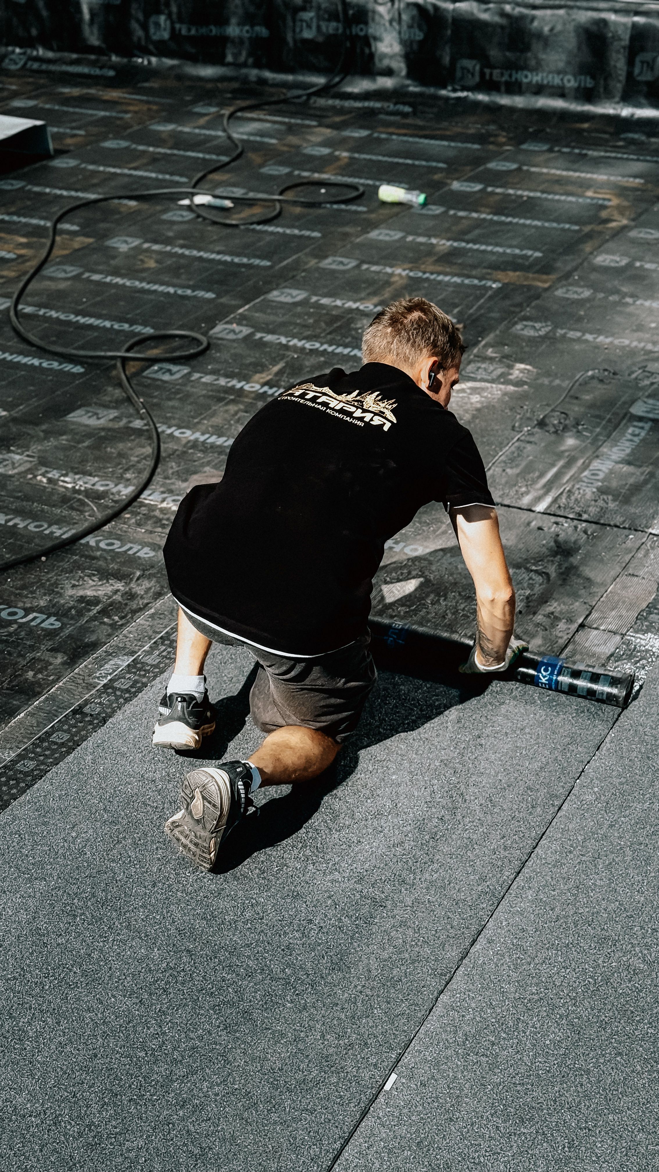 Storm damage repair service