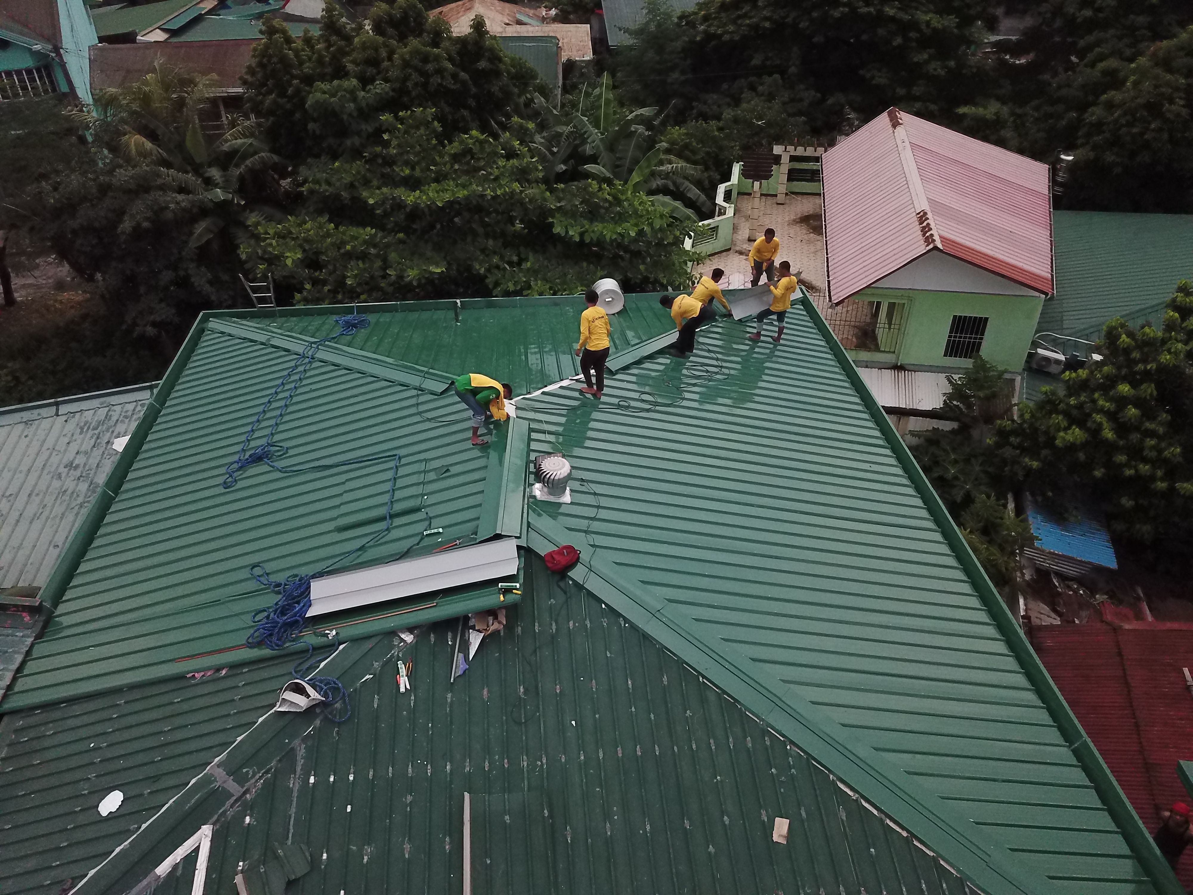 Roof installation